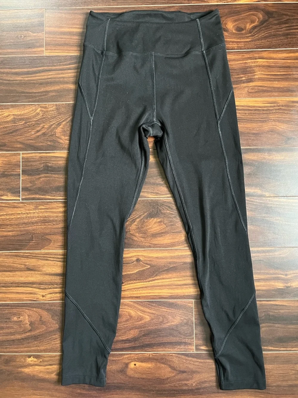 PINK Active Victoria's Secret Black High-Rise Leggings, S, EUC - Picture 1 of 4